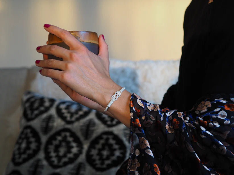 999 pure silver handmade  bracelet