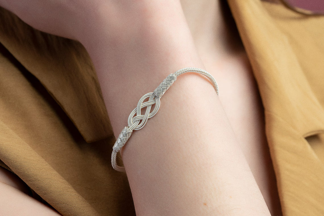 999 pure silver handmade  bracelet