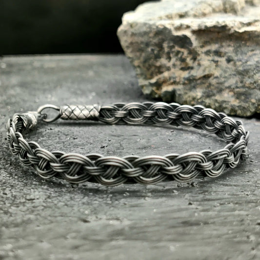 Handmade  999 sterling silver bracelet