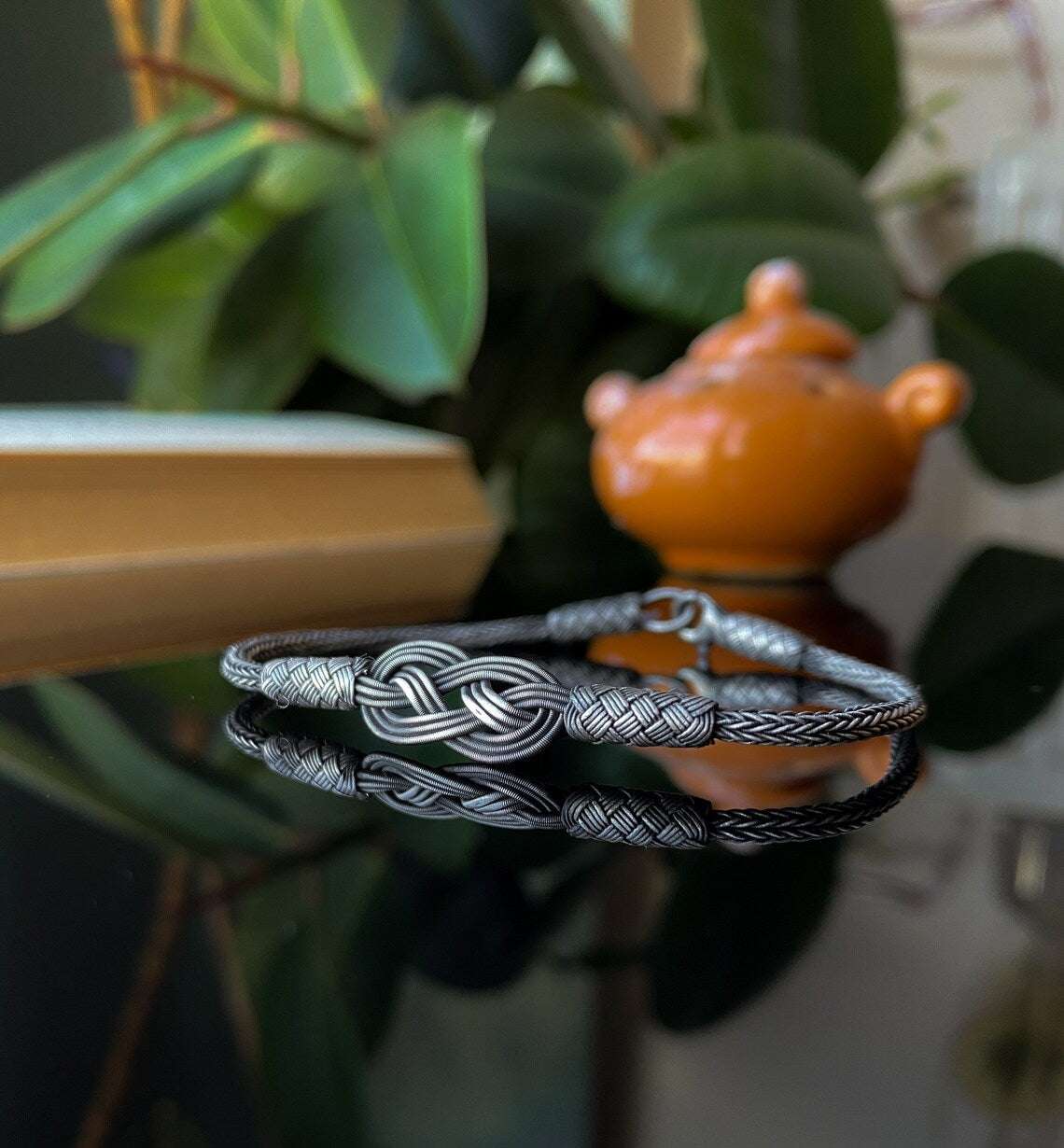 999 pure silver handmade  bracelet